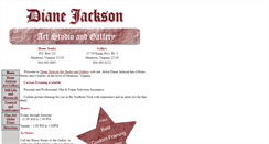 Desktop Screenshot of dianejacksonart.com